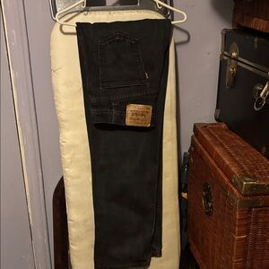 Levi's Classic Black Jeans-vintage orange tab Levi’s Black 34-32 80’s